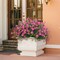 12-Pack Outdoor Artificial Flowers – UV-Resistant, Fade-Proof Fake Flowers for Garden, Patio, Lawn Décor, Weatherproof Plastic Plants (Magenta)